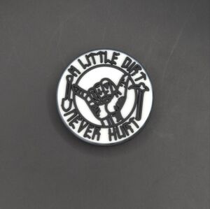 (5/$15) Little Dirt Never Hurt Croc Charm